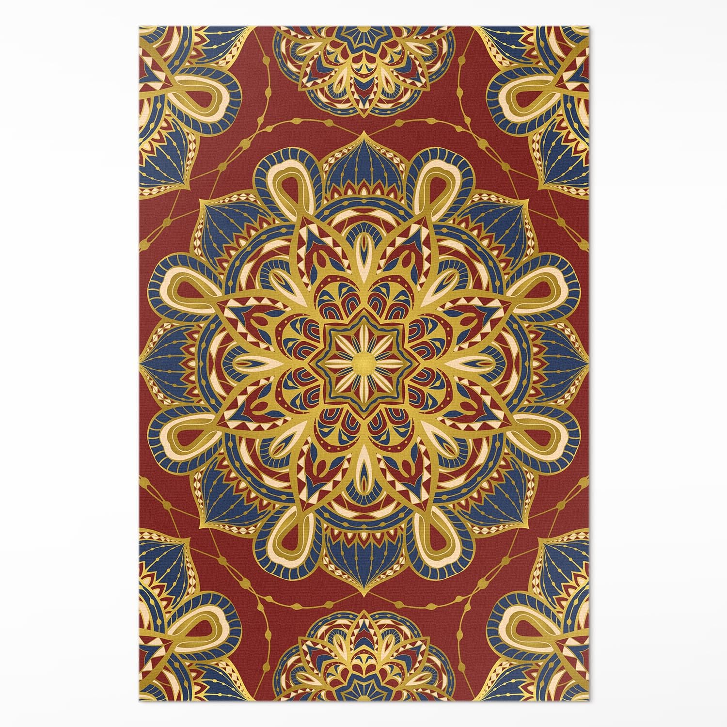 Tapis de chambre en vinyle anti décoloration 80x120