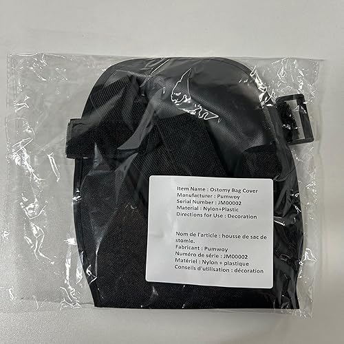 Miniatura 8 de Fundas para bolsas de ostomía, bolsas de colostomía para población de ostomía, bolsa impermeable con cinturón ajustable para hombres y mujeres,