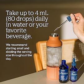 Trace Minerals Ionic Magnesium - Liquid Ionic Magnesium for Supporting Essential Body Functions - Energy, Immune, Muscle & Nerve Support - Natural - Full-Spectrum Minerals - 4 fl oz (2 Pack)