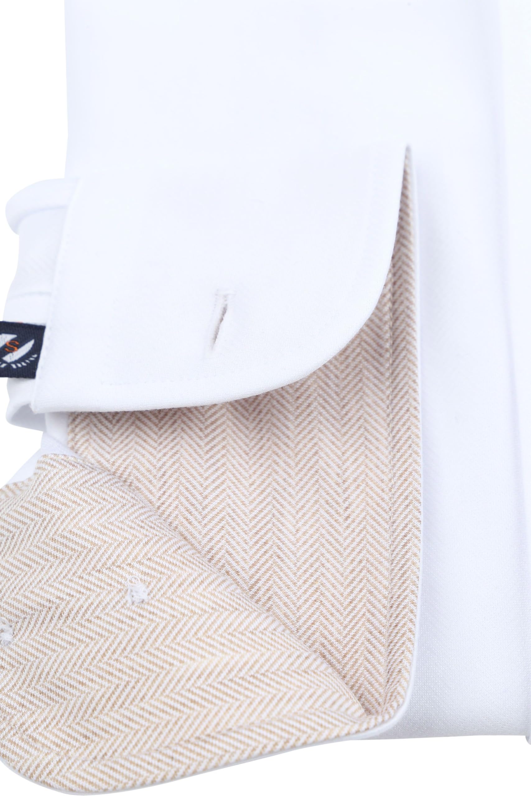 Suitable Camicia a spina di pesce, abbigliamento da uomo