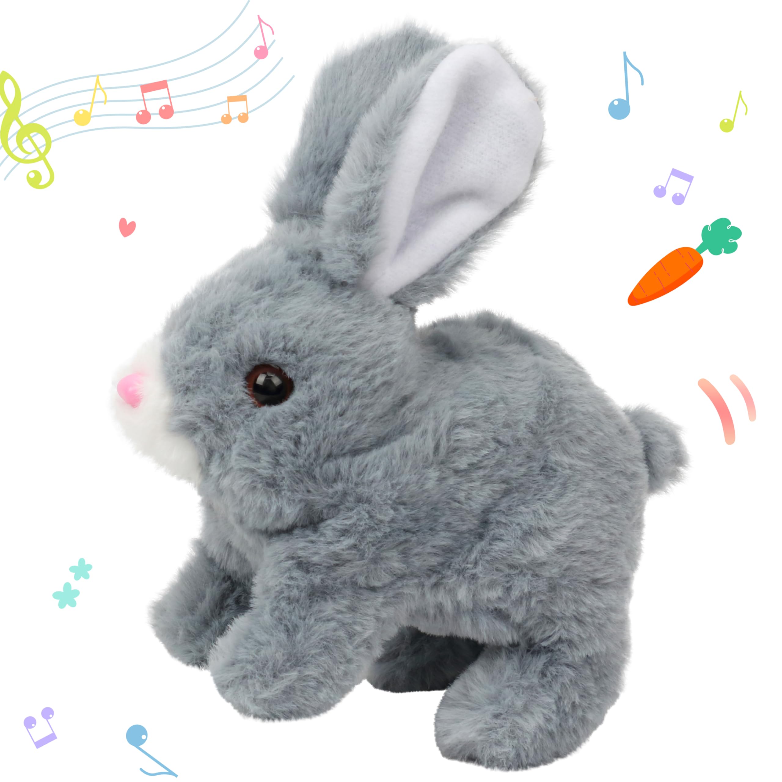 Amazon.com: Hopearl Hopping Rabbit Interactive Electronic Pet