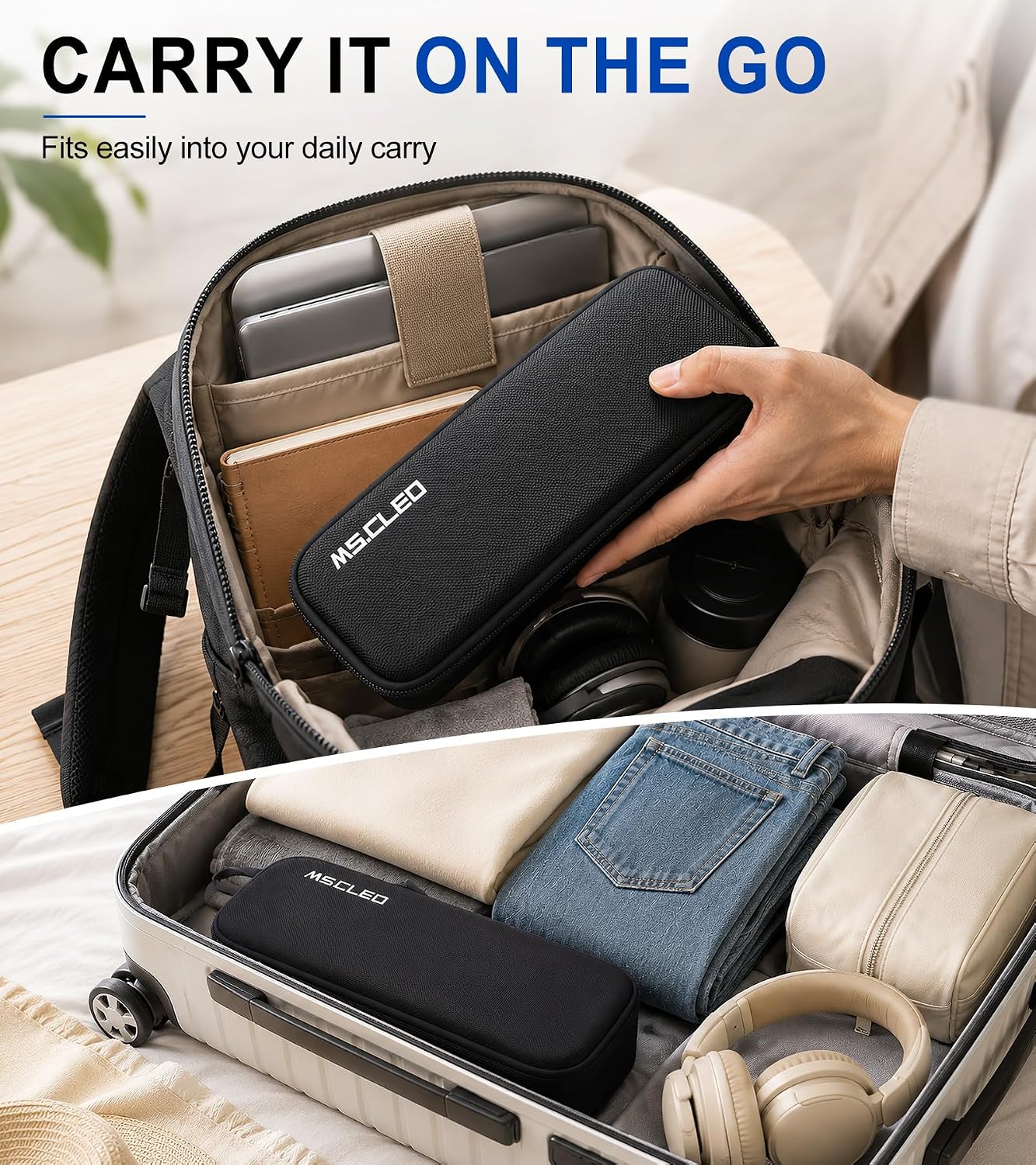 Case for RayBan Meta Display Glasses, Hard Travel for Meta Display Glasses and Accessories, Protective Case With EVA