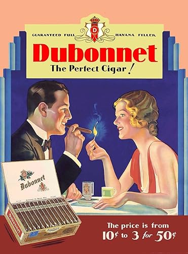 Imán Cuba Cuba Habana Habana Dubonnet Cigarros Puros Viaje Anuncio Imán disponible en Yaxa Guatemala