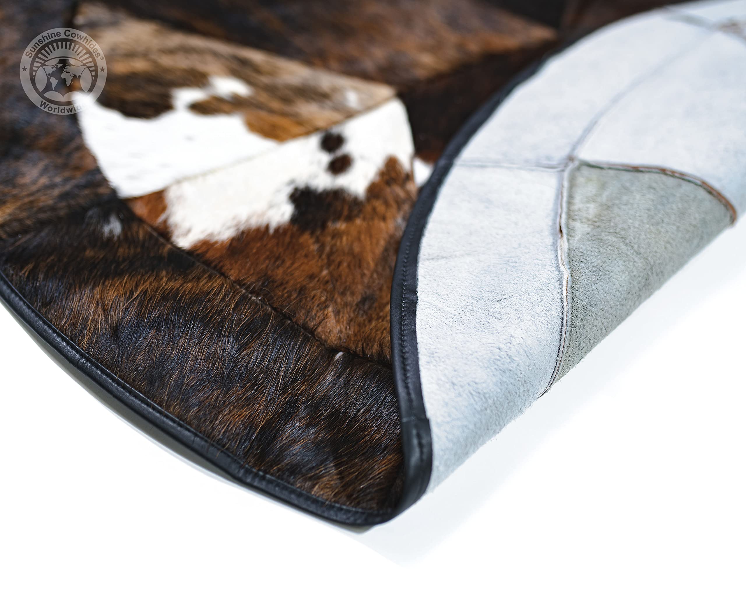 Amazon.com: Sunshine Cowhides 100% Genuine Round Rodeo Amazon.com: Sunshine Cowhides 100% Genuine Round Rodeo