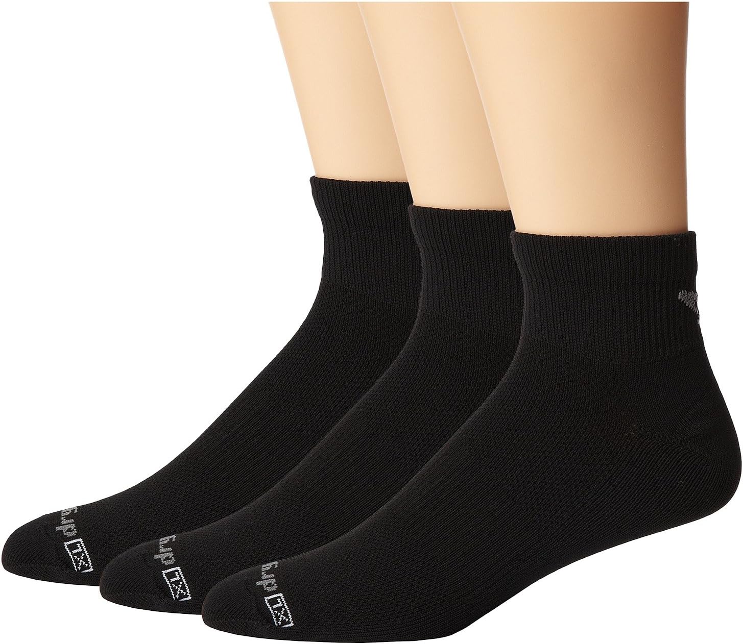 Thin Run 1/4 Crew 3-Pair Pack