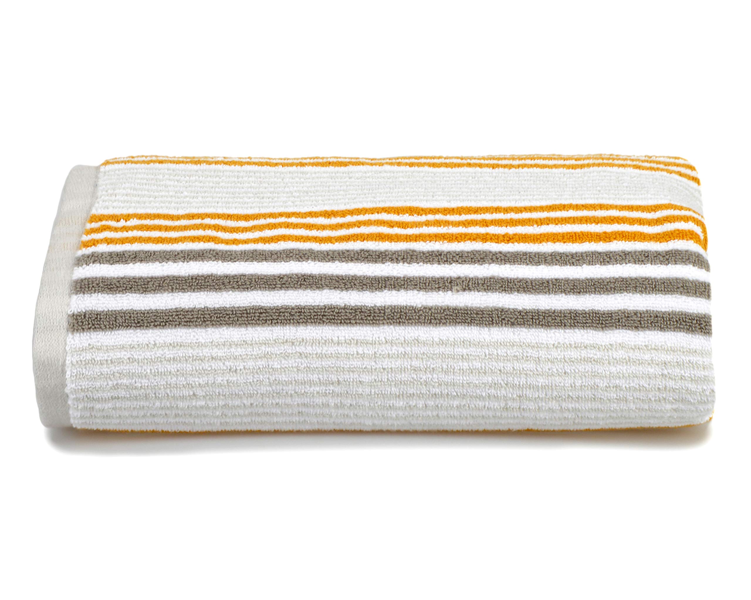 Allure Bath Fashions Merlin Bath Towel, Striped (70Cm X 125Cm) Supersoft, Machine Washable 550Gsm - Fully Guaranteed