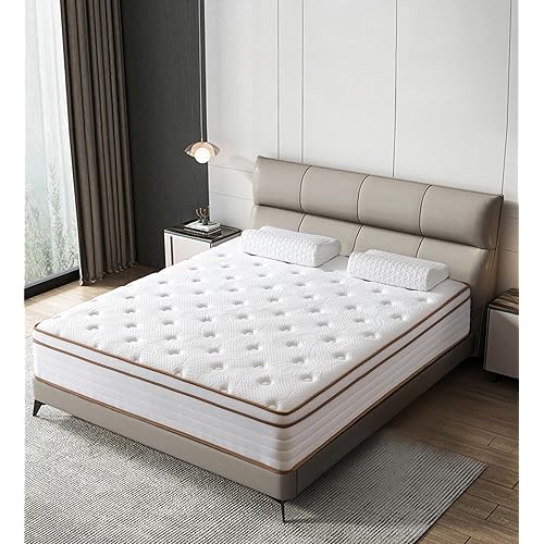 Full Mattresses,Hybrid 12 Inch Full Mattress in a Box,Memory Foam & Individually Pocket Spring for Pain Relief,Pressure Relief,Certified.