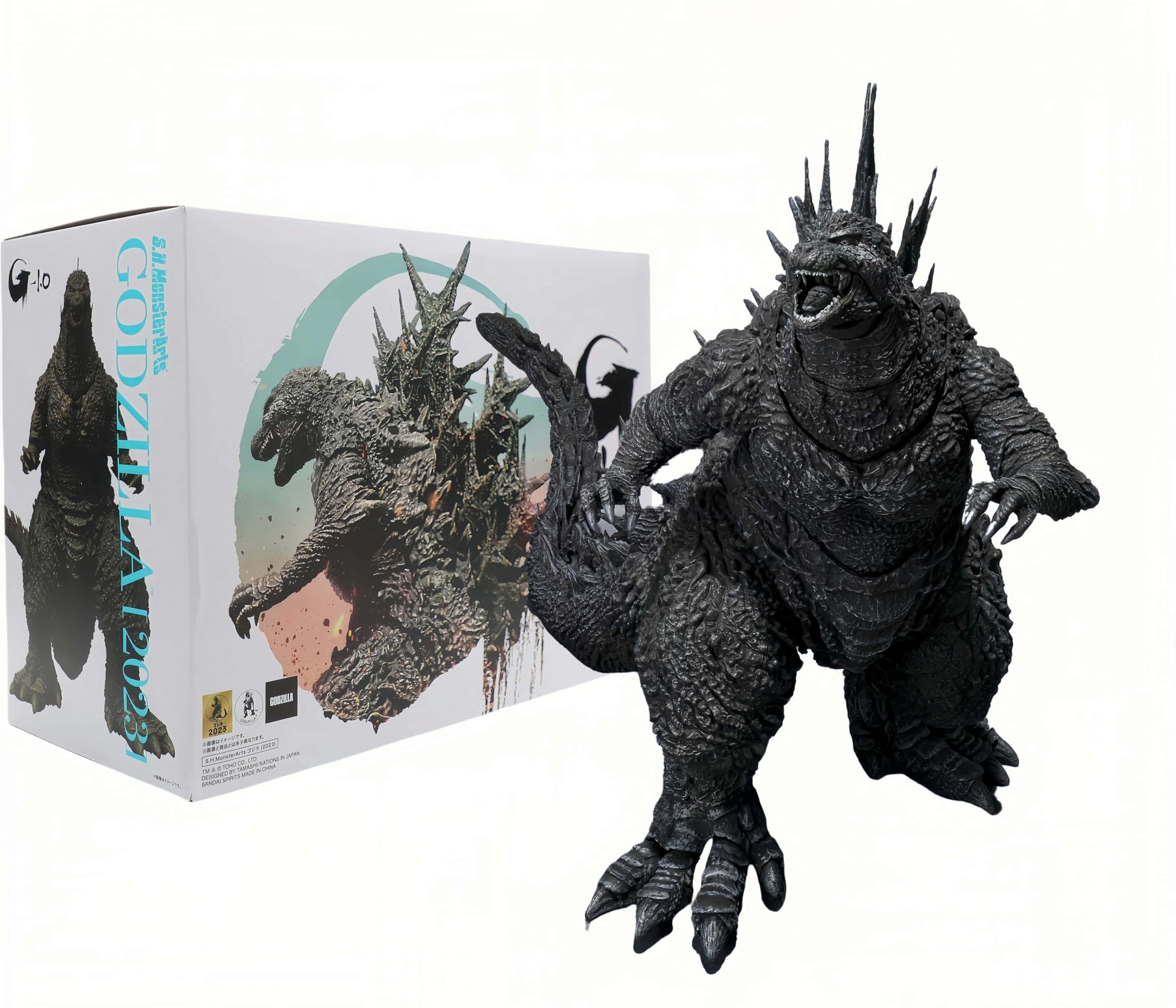 Godzill Minus One - Godzill (2023) Minus Color Ver, S.HMonsterArts Action Figure