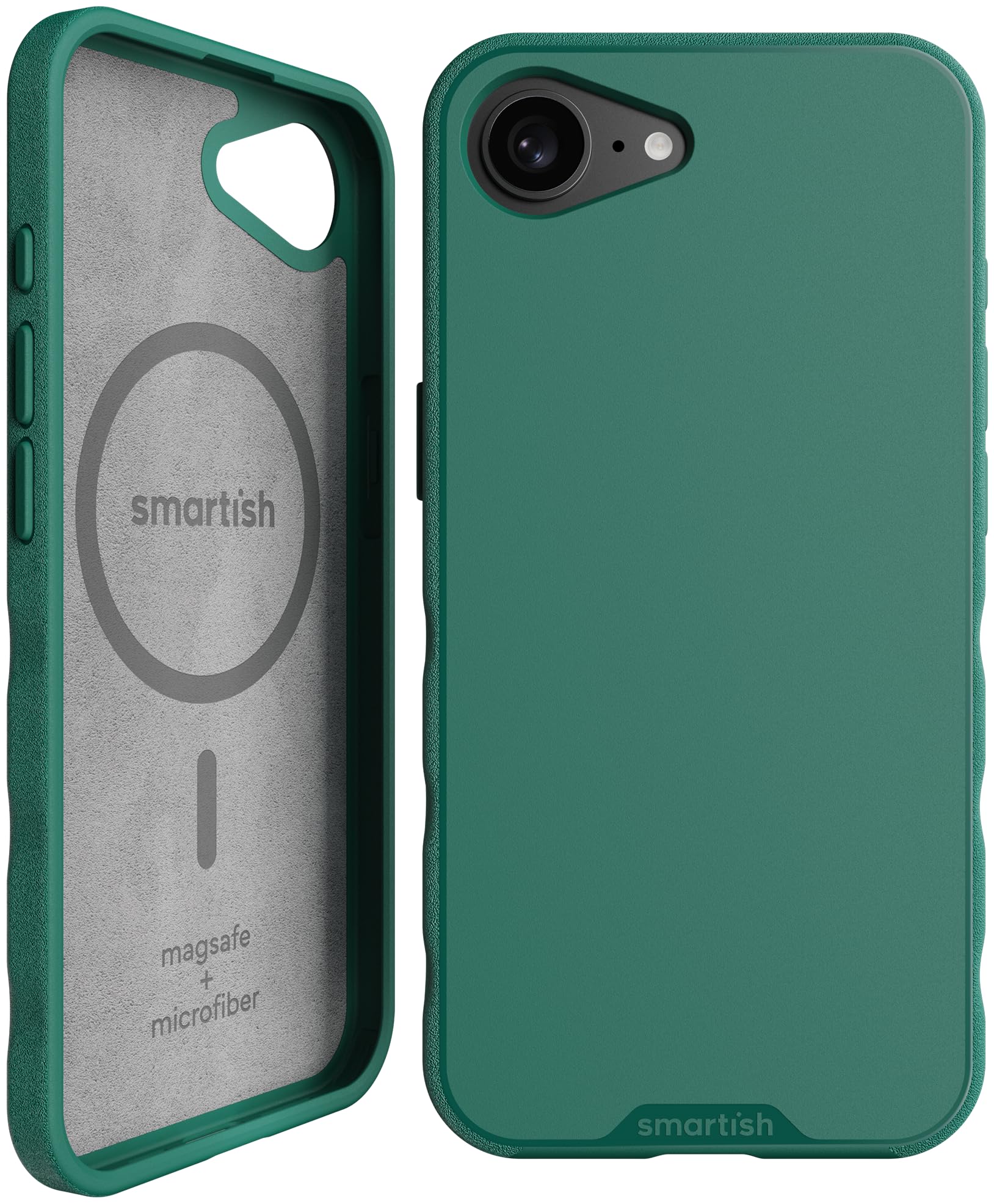 Smartish® iPhone 16e MagSafe Case - Gripmunk Magnetic Slim Case [Lightweight + Protective] Thin Grip Cover with Microfiber Lining for Apple iPhone 16e 2025 - So Jaded