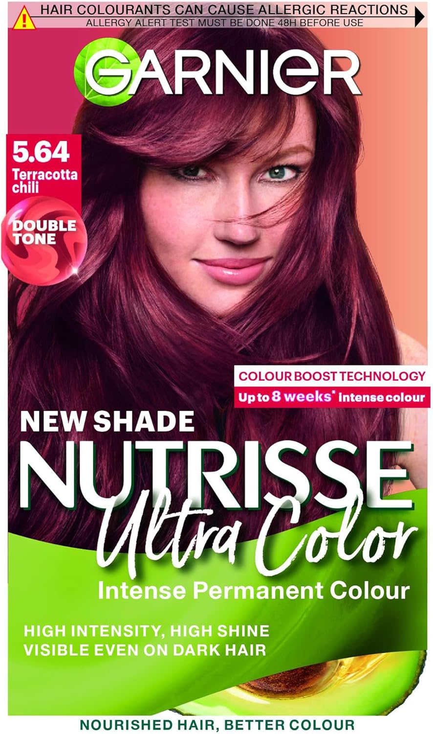 Garnier Nutrisse Permanent Hair Dye, Naturallooking, hair colour