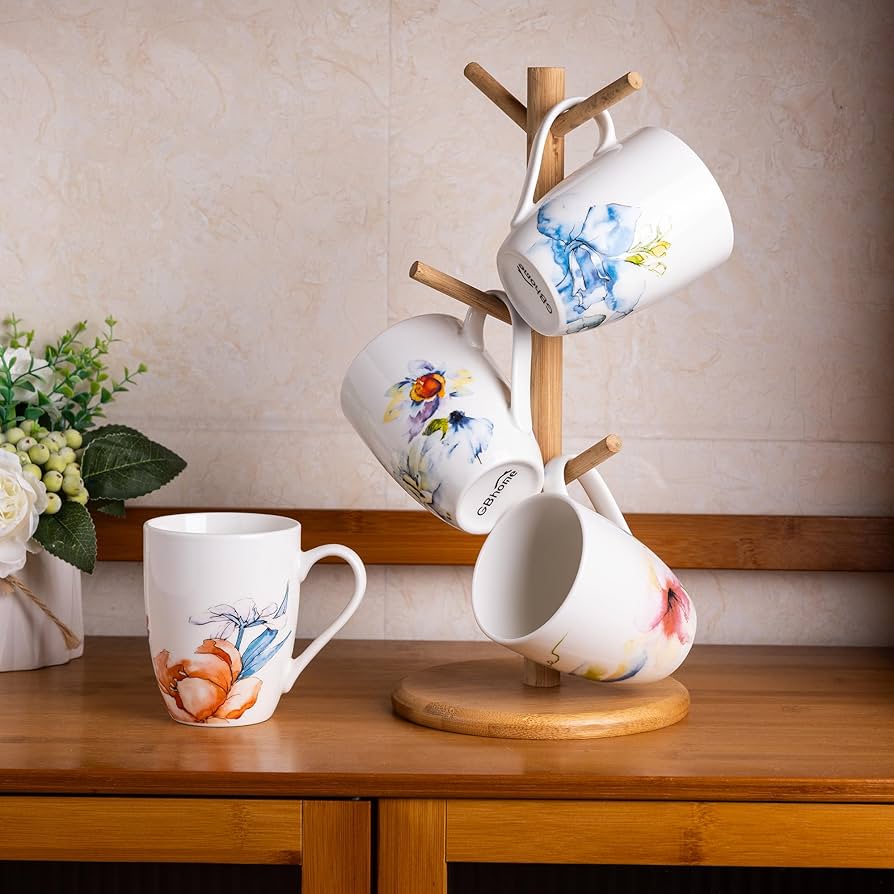 APPLEBUM MUG CUP 6個 set Amazon.com: GBHOME 12oz Coffee Mugs Set fo 6, Ceramic Coffee