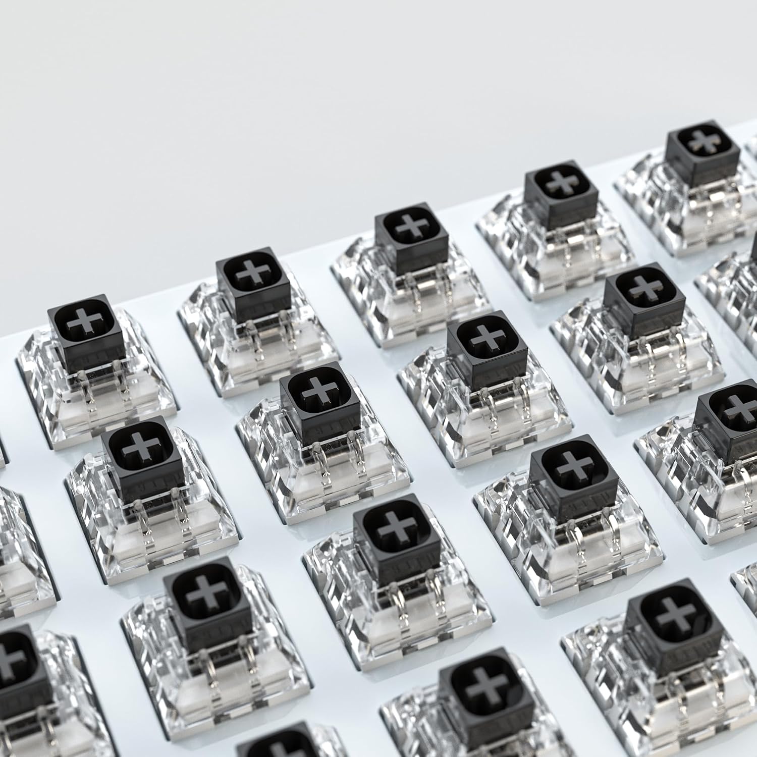 Kailh Box Black Switches for Mechanical Keyboard,3-Pin 60gf Linear/Factory Lubed/Dust&Waterproof Switches(Kailh Box Black,36Pcs) image 5