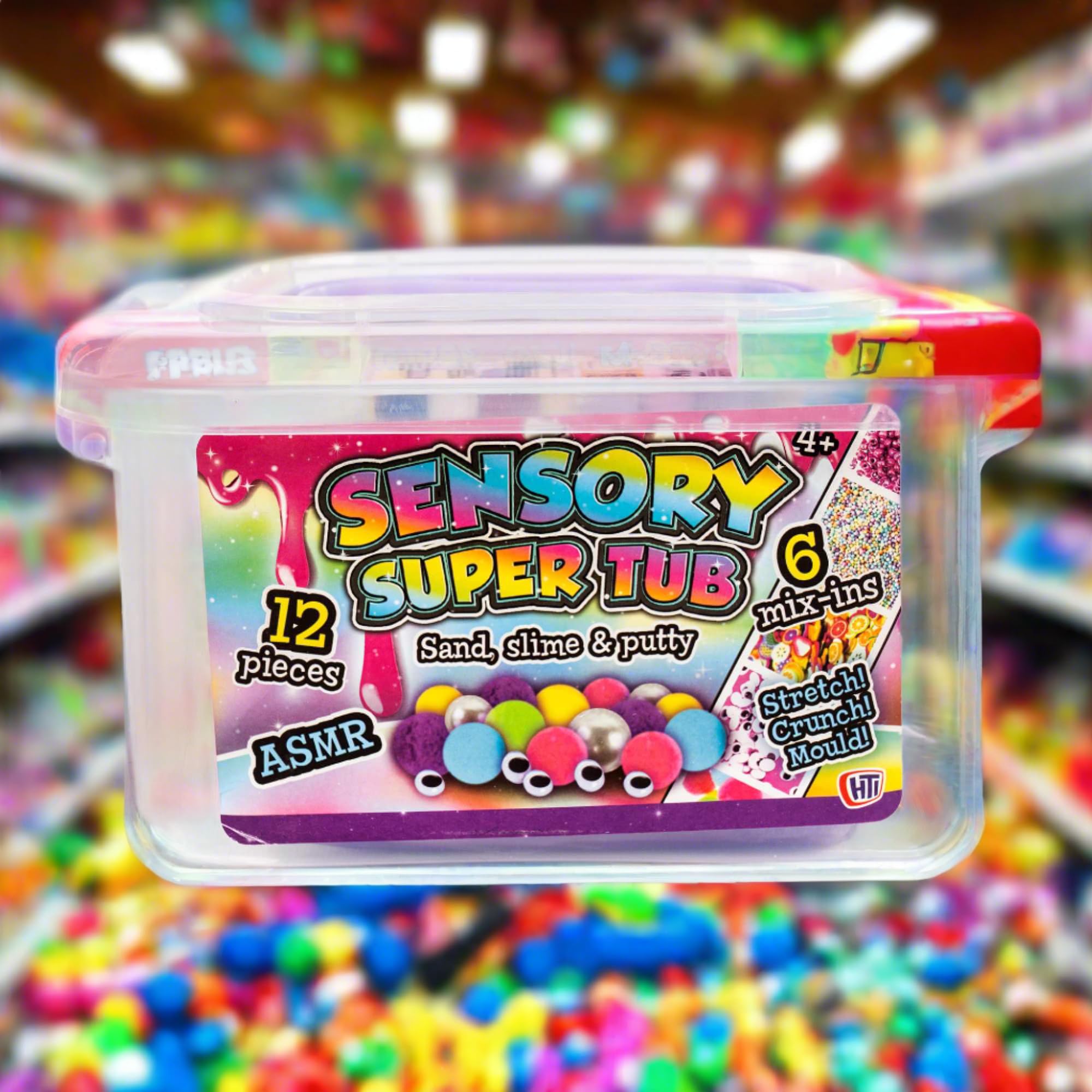 HTI Creative Play Super Sensory Tub for Kids, Assorted, 11cm x 14cm x 19.5cm - Image 2