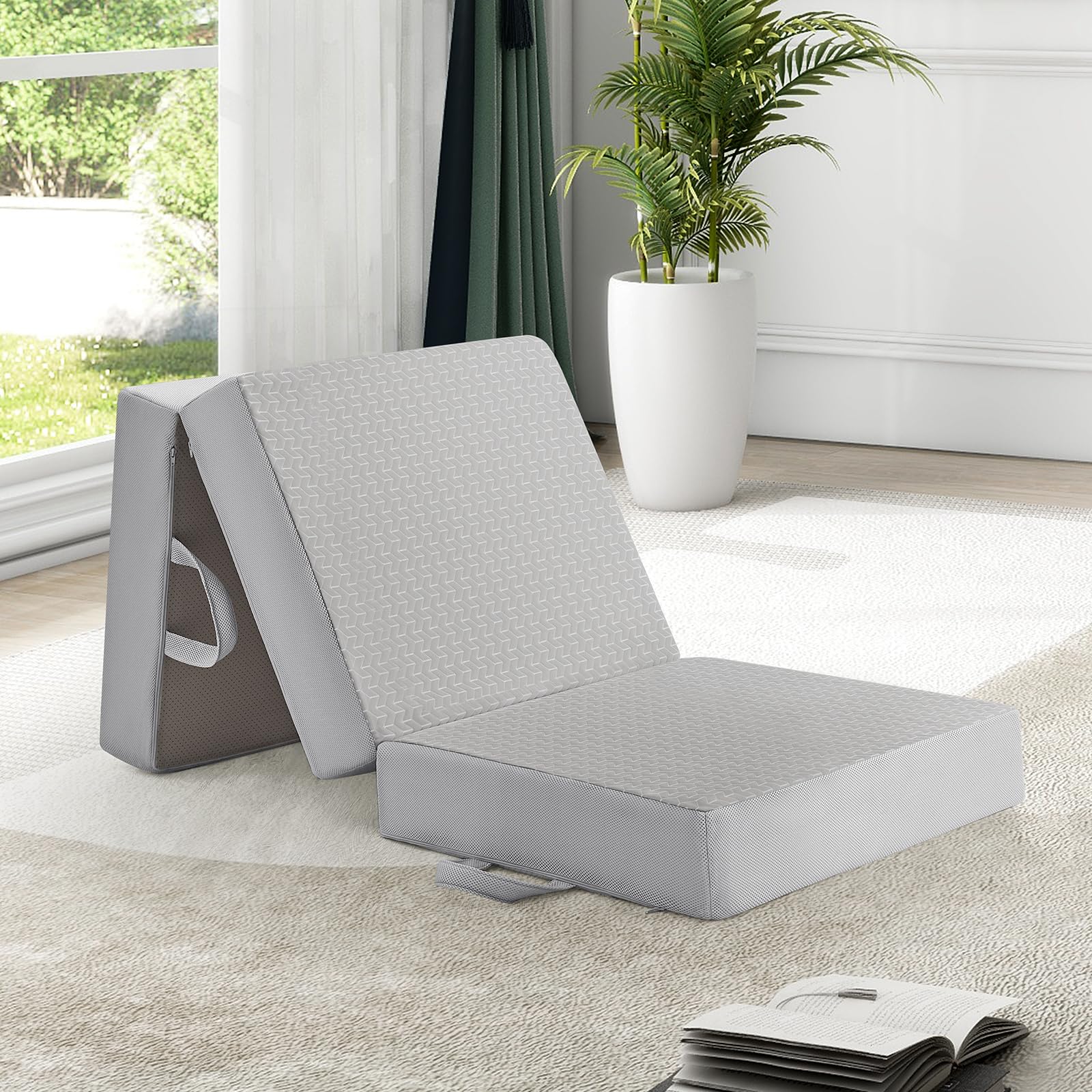 CYMULA Folding Mattress 6 inch Tri-Fold