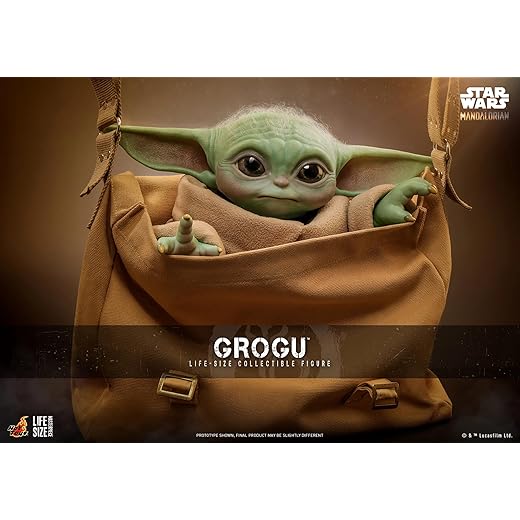 Hot Toys Star Wars: The Mandalorian Grogu (The Child) Life-Size Collectible Figure