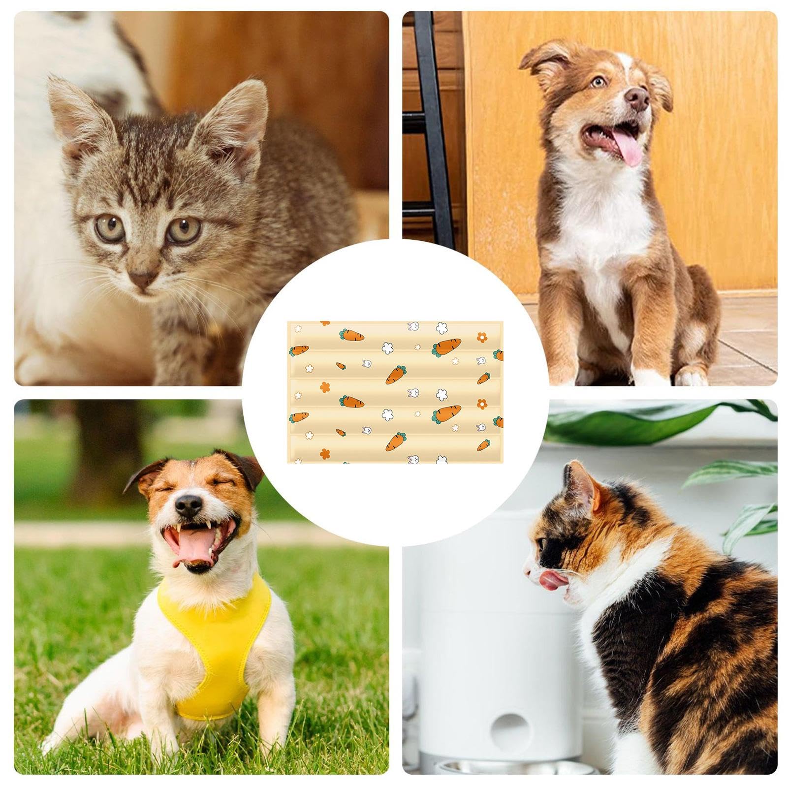 Tappetino rinfrescante per cani, tappetino rinfrescante per cani, gatti e animali domestici, tappetino rinfrescante traspirante per cani, tappetino refrigerante per cani di taglia extra large | Comodo Fresco Interno Per Cuccioli Comodo Adatto A Cani, Gatt