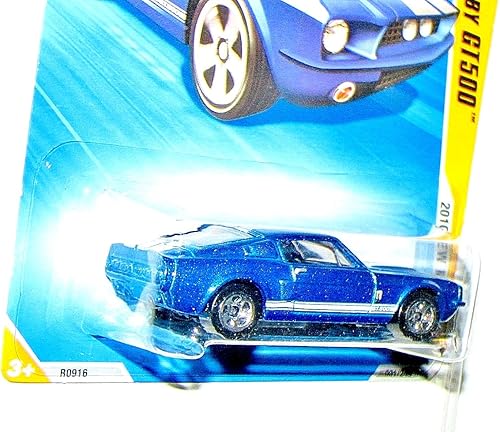 Miniatura 5 de Hot Wheels 2010-001 Nuevos Modelos #1 AZUL '67 Shelby GT500 Escala 1:64