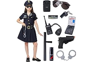 Cop Costume with Accessories Child's Halloween Set