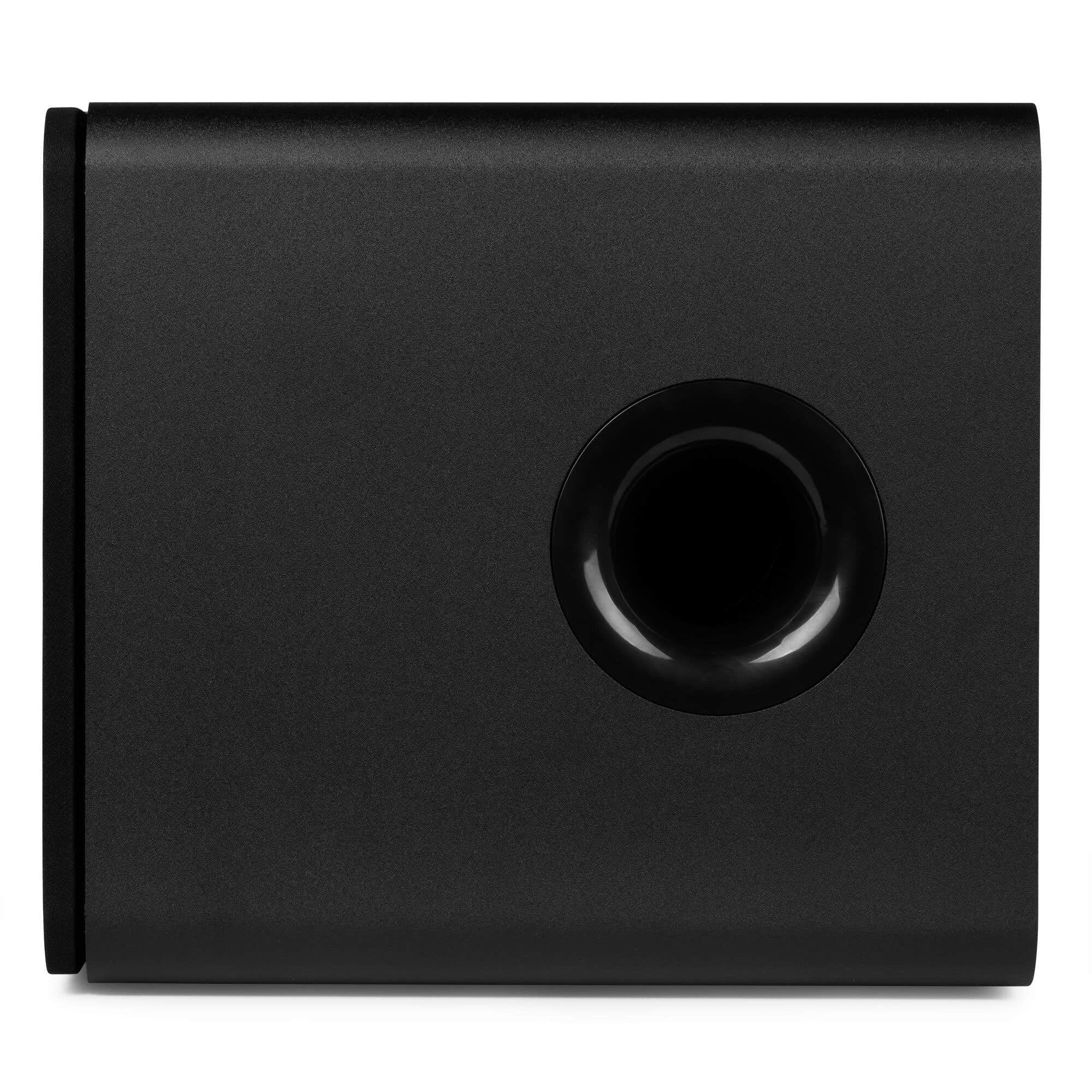 Audizio SW80D Subwoofer attivo - 160 Watt - 8 pollici, potente subwoofer attivo Home Cinema - Per bassi chiari, amplificatori di classe D integrati, riproduzione audio da 60 Hz a 250 Hz