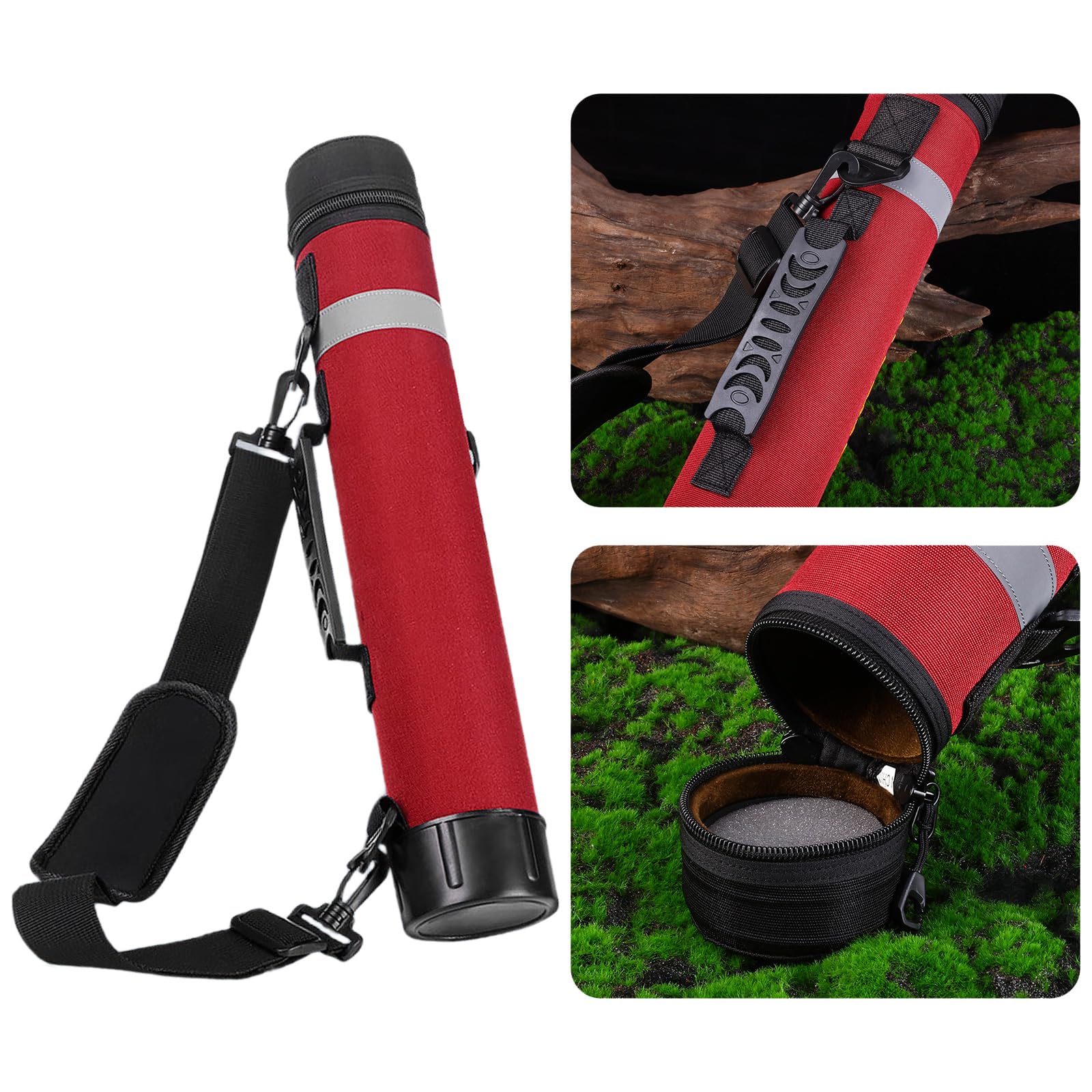 Funda protectora para cañas de pescar con mosca, funda protectora para cañas de pescar con mosca