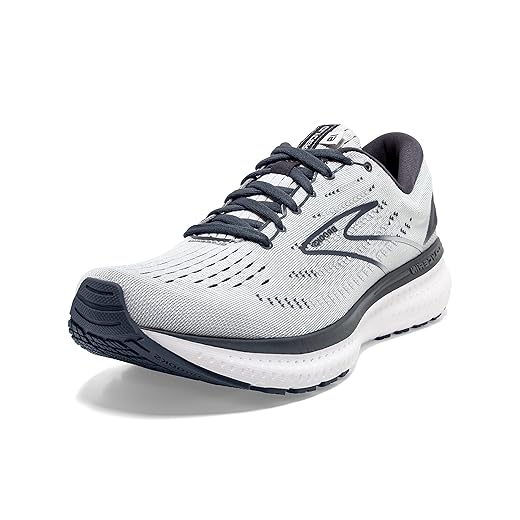 Brooks Women's Glycerin 19 Neutral Running Shoe - Grey/Ombre/White - 6 Narrow