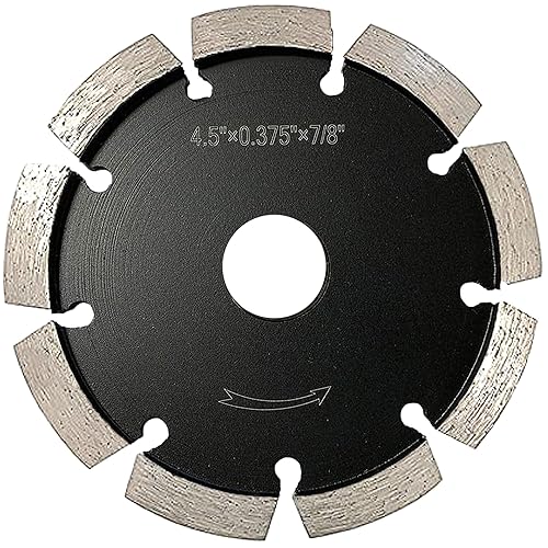 Miniatura 9 de Cuchillas de persecución de grietas de diamante de 4 pulgadas para enrutar y reparar grietas en hormigón y asfalto, 14 de pulgada de ancho con un