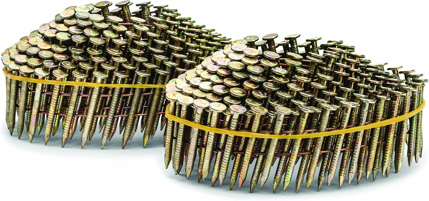 STINGER 0136260 NailPac® Cap Nails - 1" Electro Galvanized Nails with 1" Plastic Collated Caps (0136260) for use with CN100B & CN100 Cap Nailers