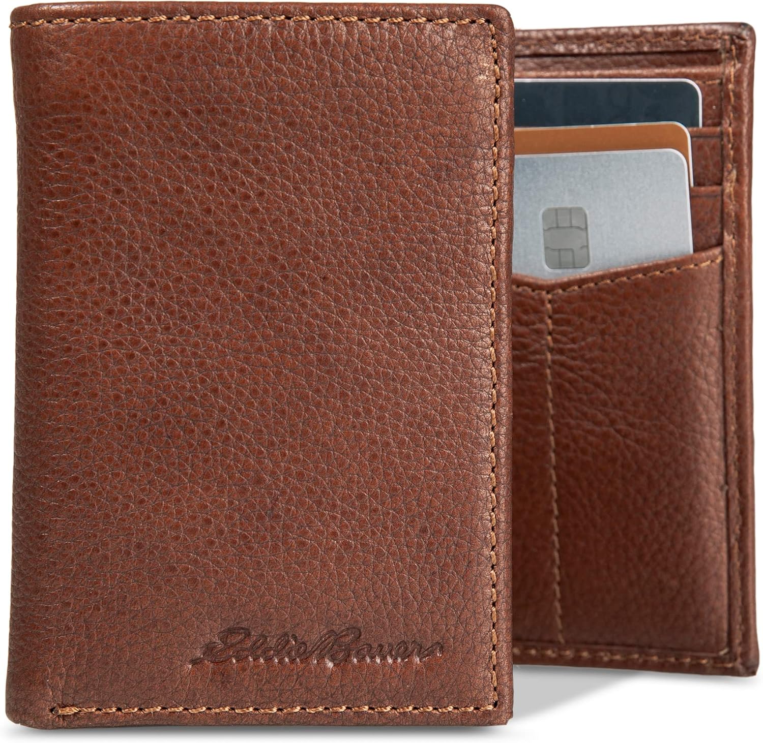 Eddie Bauer Men Signature Trifold Wallet - Image 7