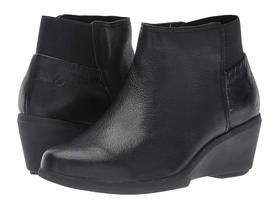 

Hush Puppies Francine Mariya (Black Leather) Women's Pull-on Boots