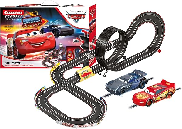 Carrera - 20062477 - Disney·Pixar Cars - Neon Nights - GO!!!