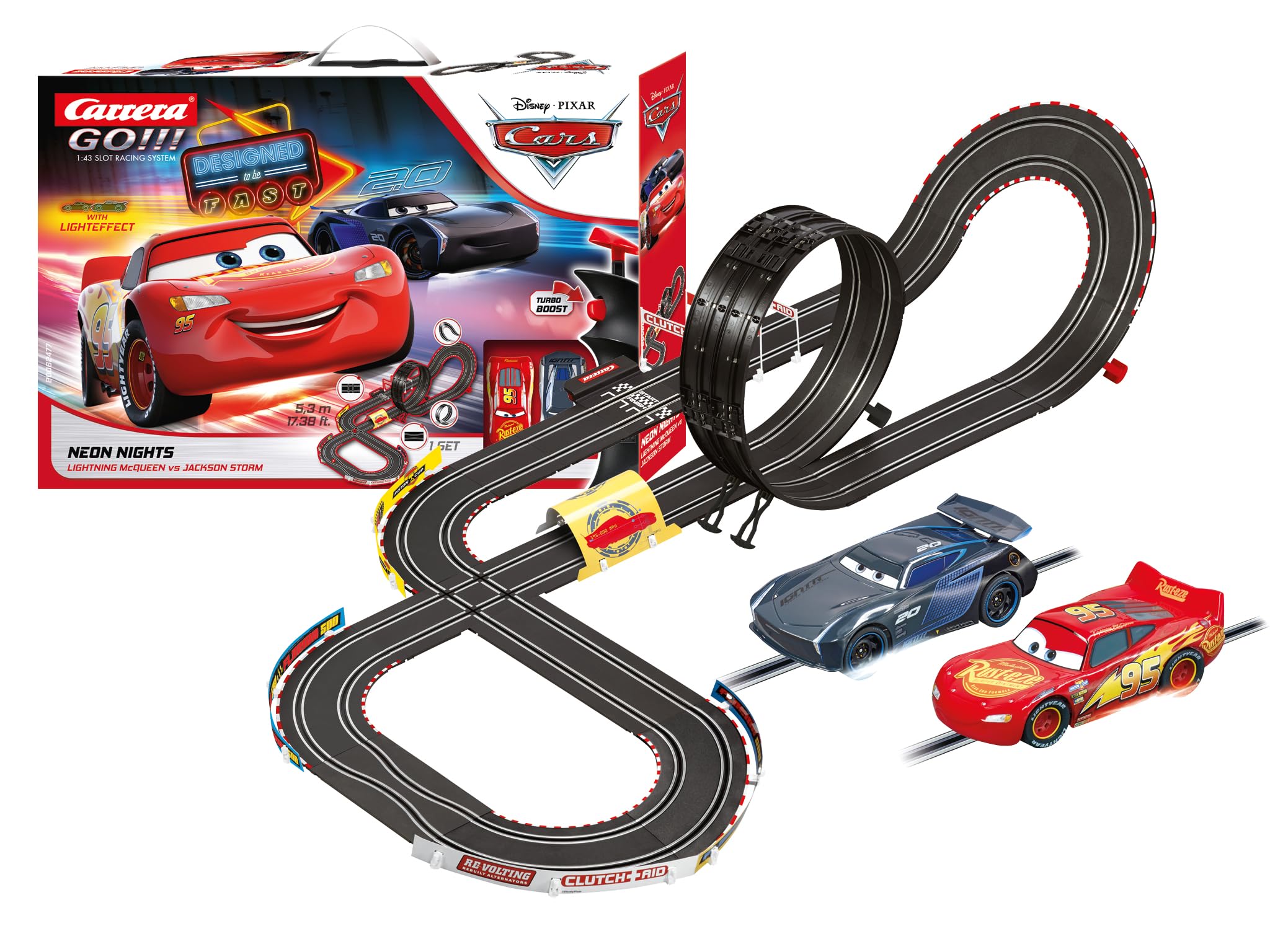 Carrera GO!!! Disney Pixar Cars Neon Nights