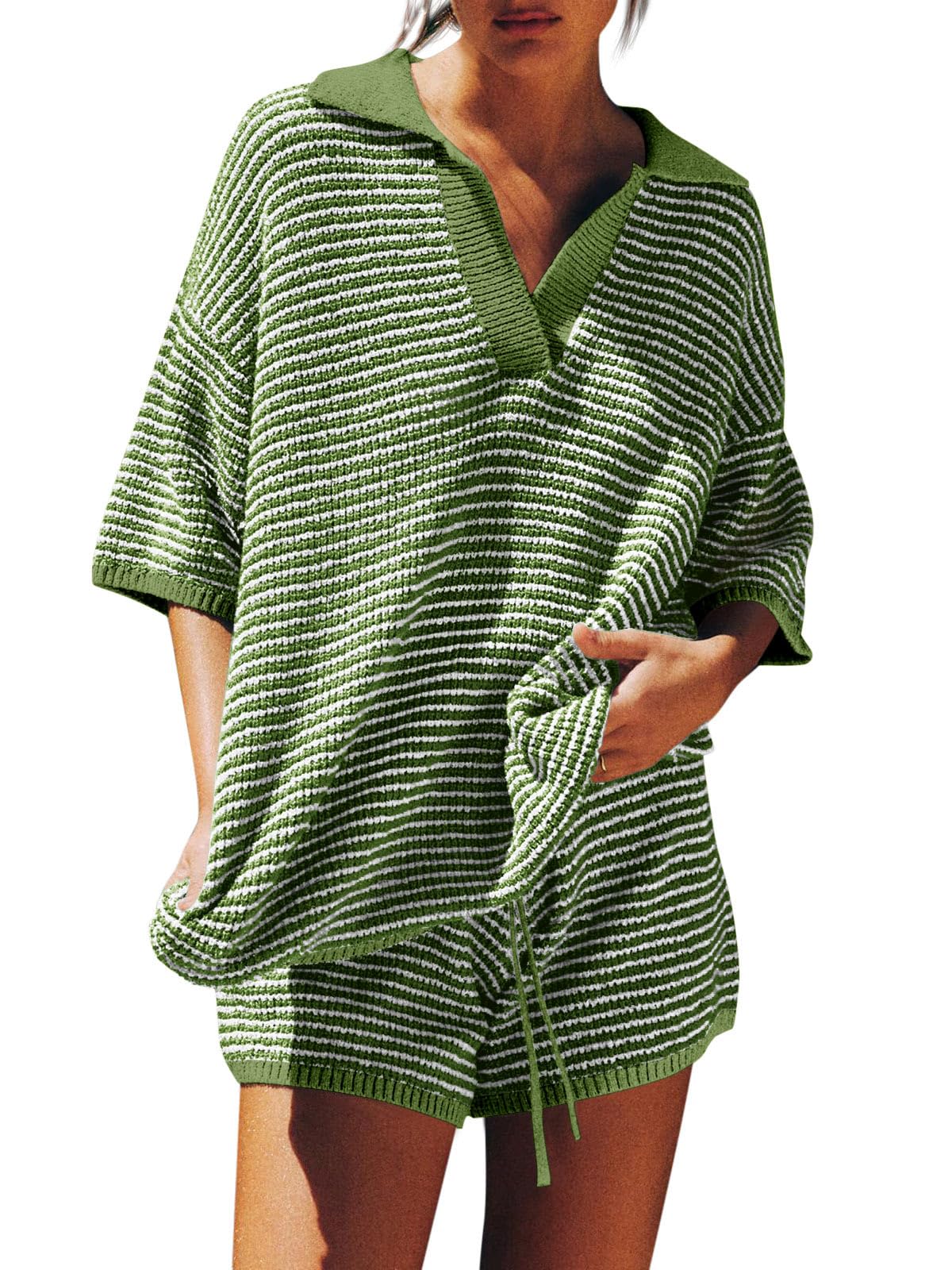 Tankaneo Sweater Short Set