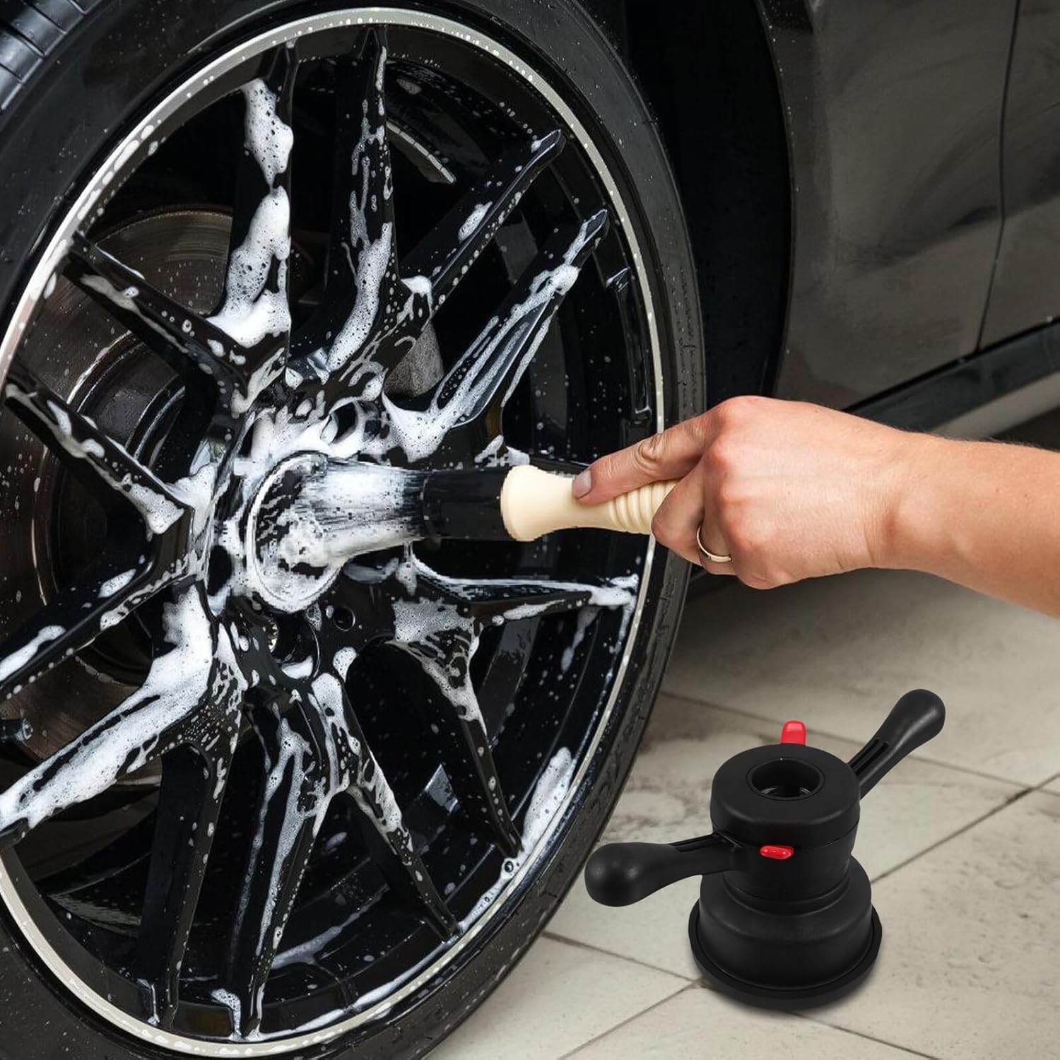 ibasenice Fast Tire Balancer Wing Nut 40×4mm Quick Release Wheel Hub Nut Tool for Automotive Tire Changing and Wheel Balancing