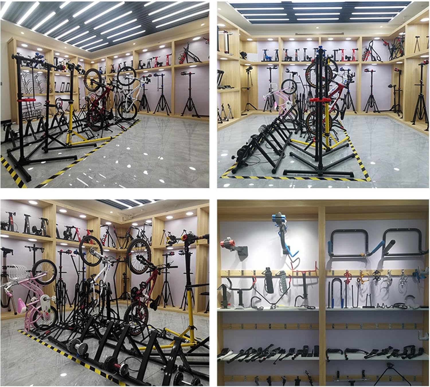 Bike Workstands - Cycle Parking Rack 110 Lbs | Heavy Duty Height Adjustable Aluminum Alloy Bike Holder for Outdoor, Home, Garage