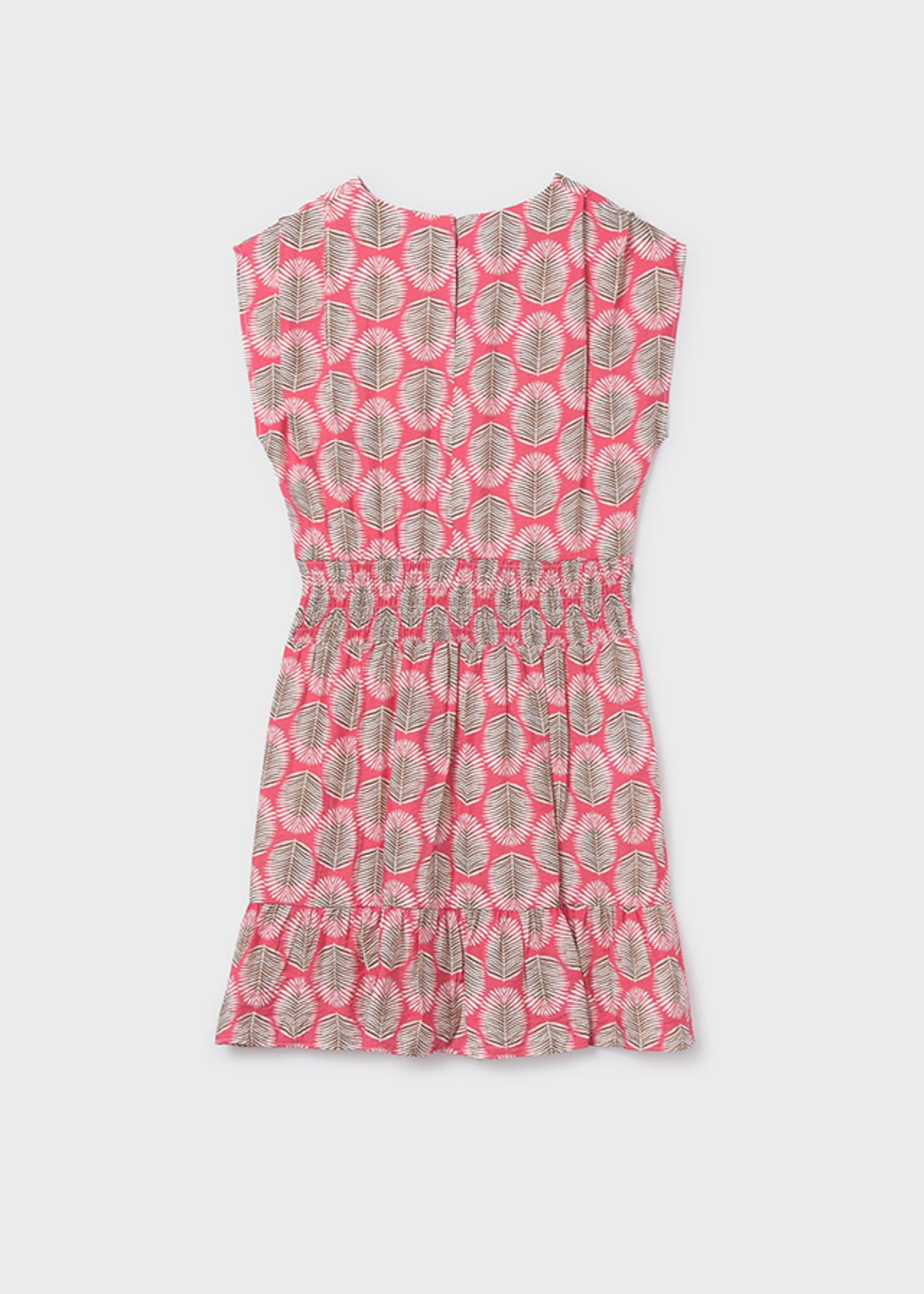Mayoral Vestido Niña Verano - Estampado - Ropa de Vestir Niña - Ropa de Regalo - para Niñas y Adolescentes de 8 Años a 16 Años