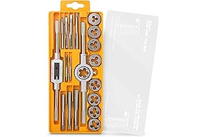 Hi-Spec 20-Piece Metric Tap & Die Set: Precision Threading for Unbeatable Value