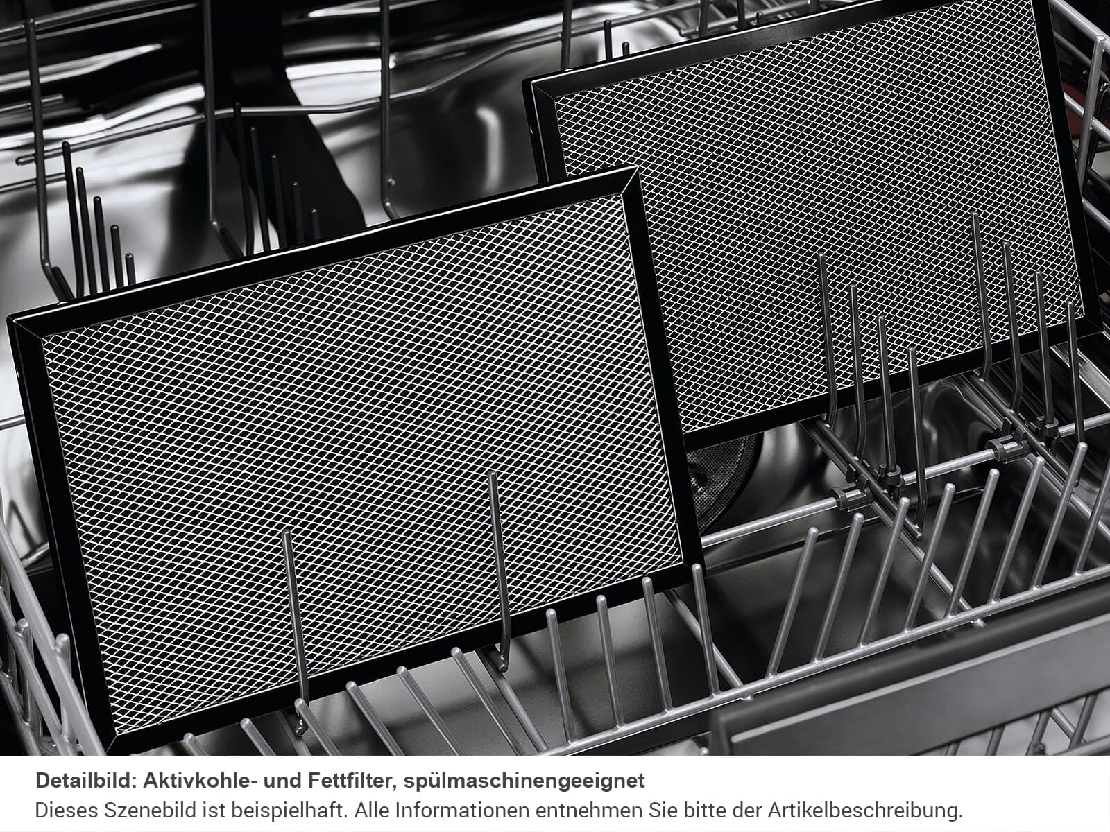 AEG CCE84543CB Induktionskochfeldabzug, 77 cm breit, 630 m³/h, Touchbedienung, OptiHeat Control, Timer, Kindersicherung, 3 Leistungsstufen + 1 Intensivstufen