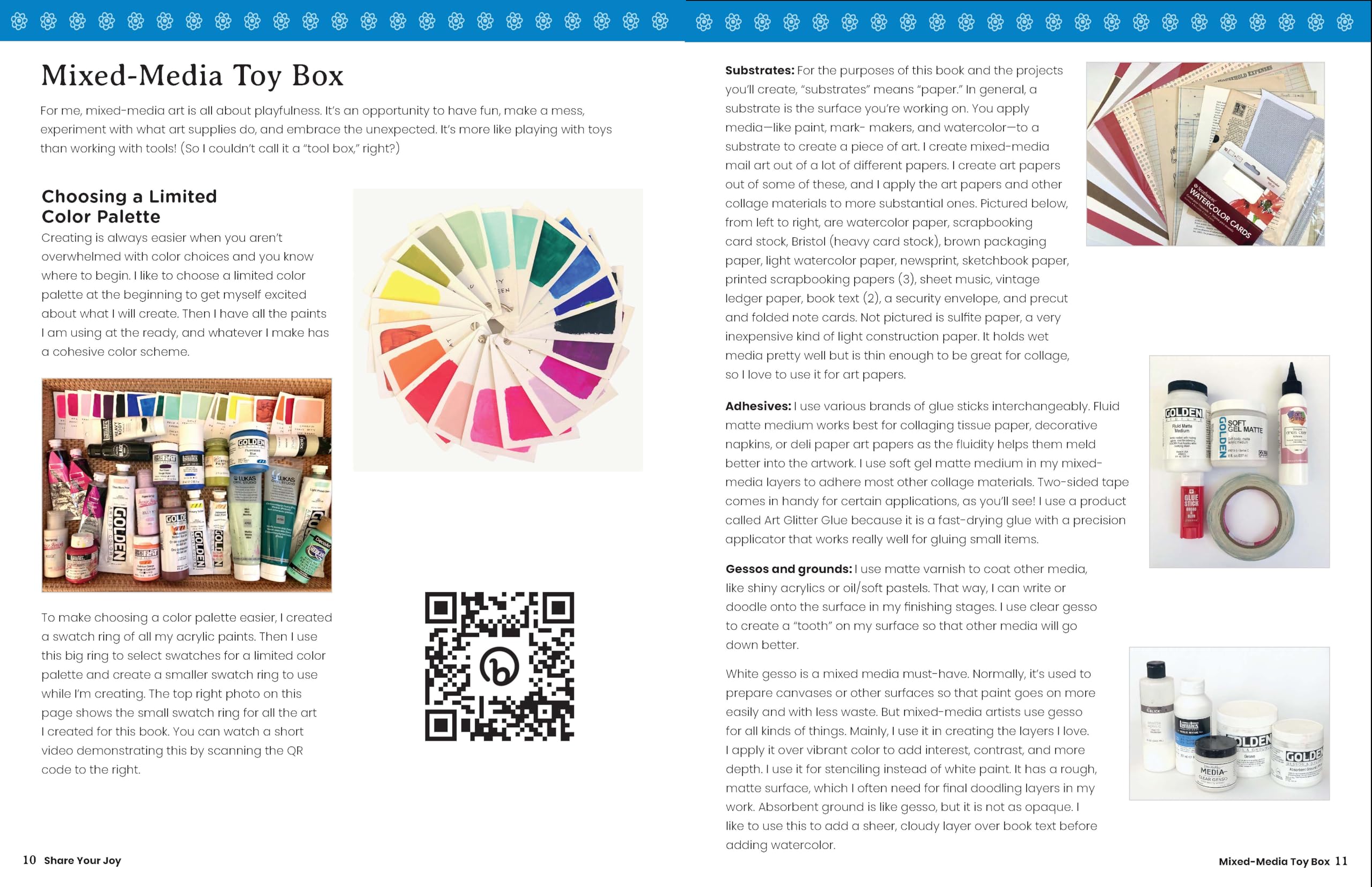 Share Your Joy: Mixed Media Shareable Art