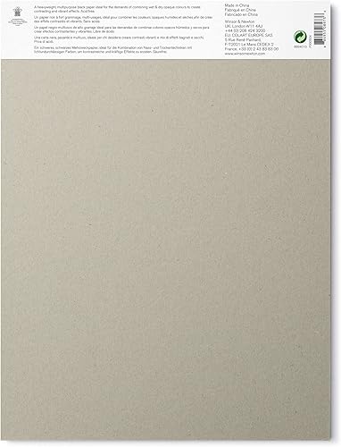 Miniatura 9 de Winsor & Newton Bloc de medios mixtos profesional, 7" x 10", 30 hojas, 250gsm, blanco