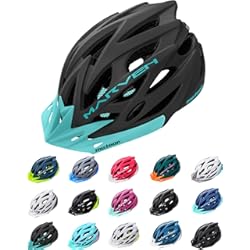 Casco De Bicicleta Full Face meteor Casco Bicicleta - Helmet Ciclismo para Jóvenes y Adulto Bicicleta Patineta Skate Patines Monopatines - Bici Accesorios - El diseño Ligero - Muchos Patrones - Marven