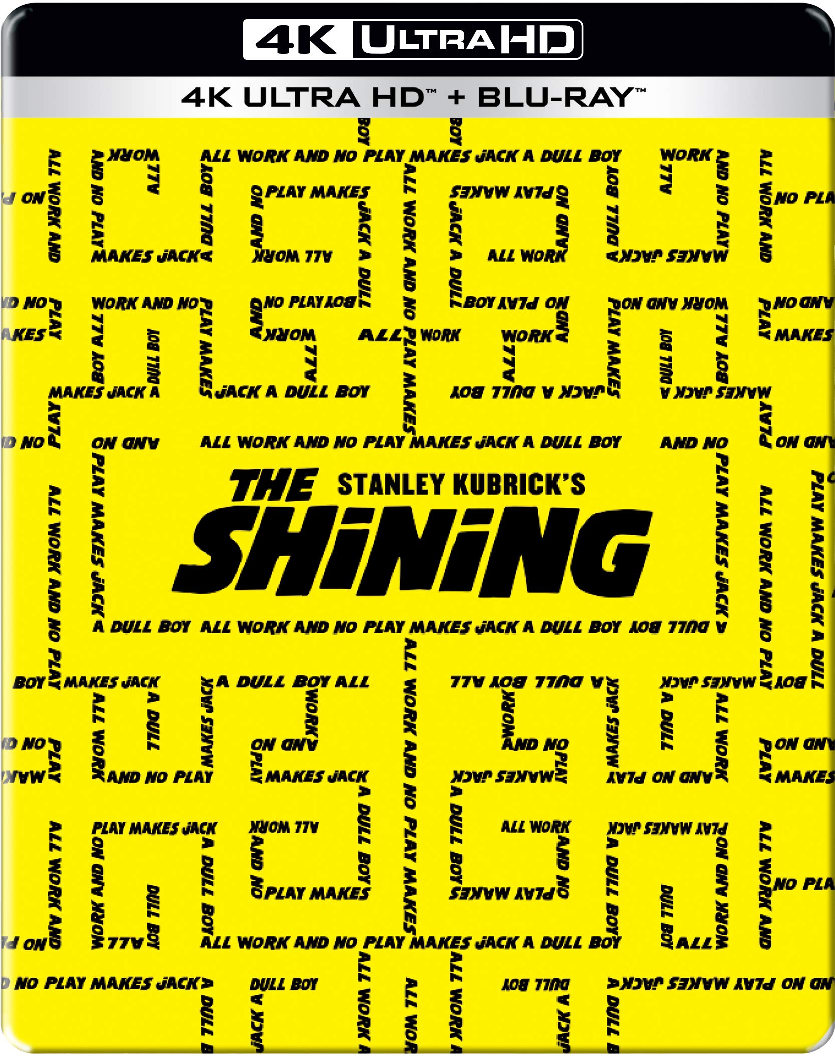 Stanley Kubrick's: The Shining (Limited Collector's Edition Steelbook) (4K UHD + Blu-ray) (2-Disc Set)