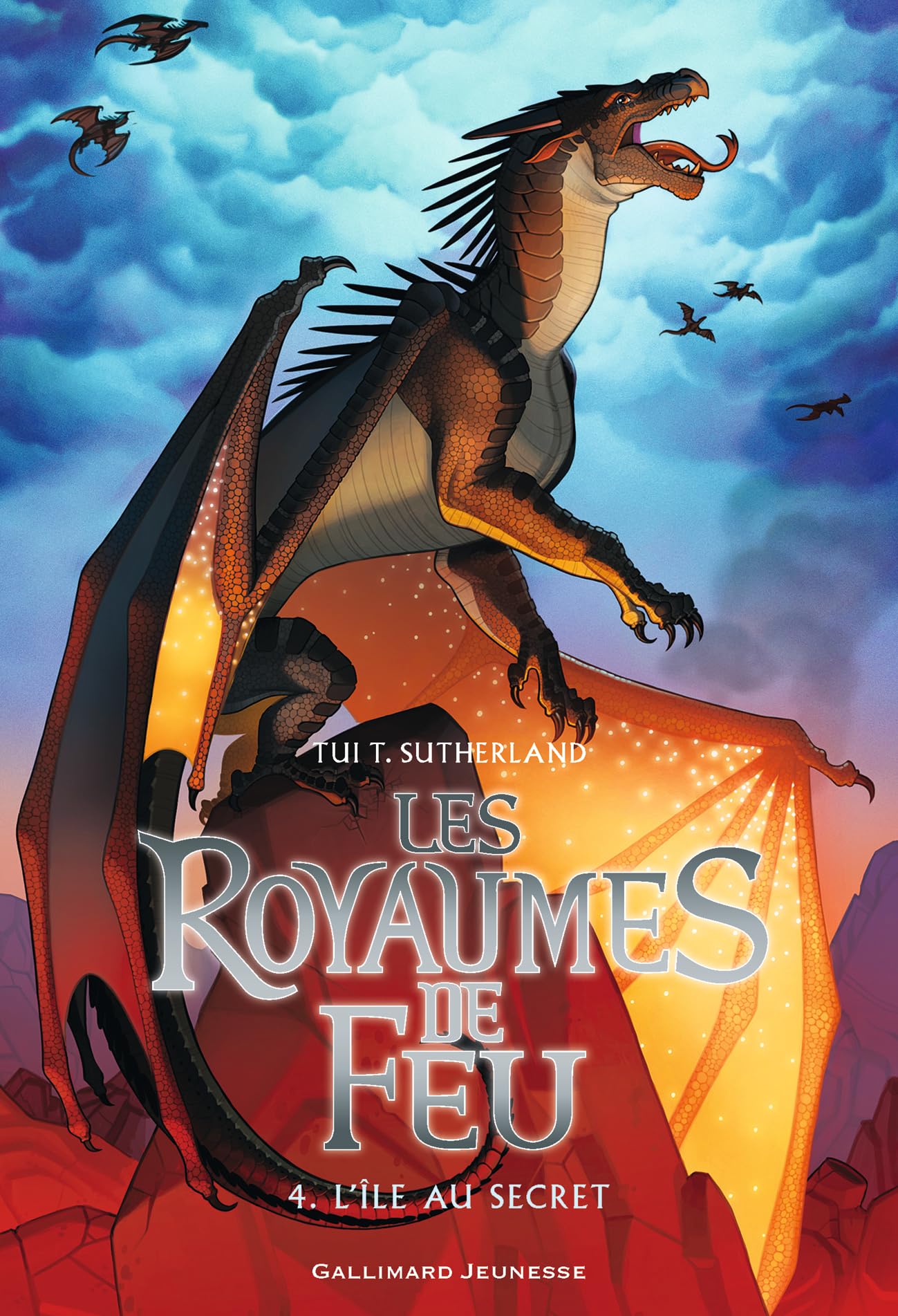 Les Royaumes de Feu, 4: L'île au secret (Grand format littérature - Romans Junior)