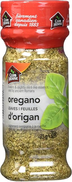 Club House, Quality Natural Herbs & Spices, Oregano Leaves, 33g