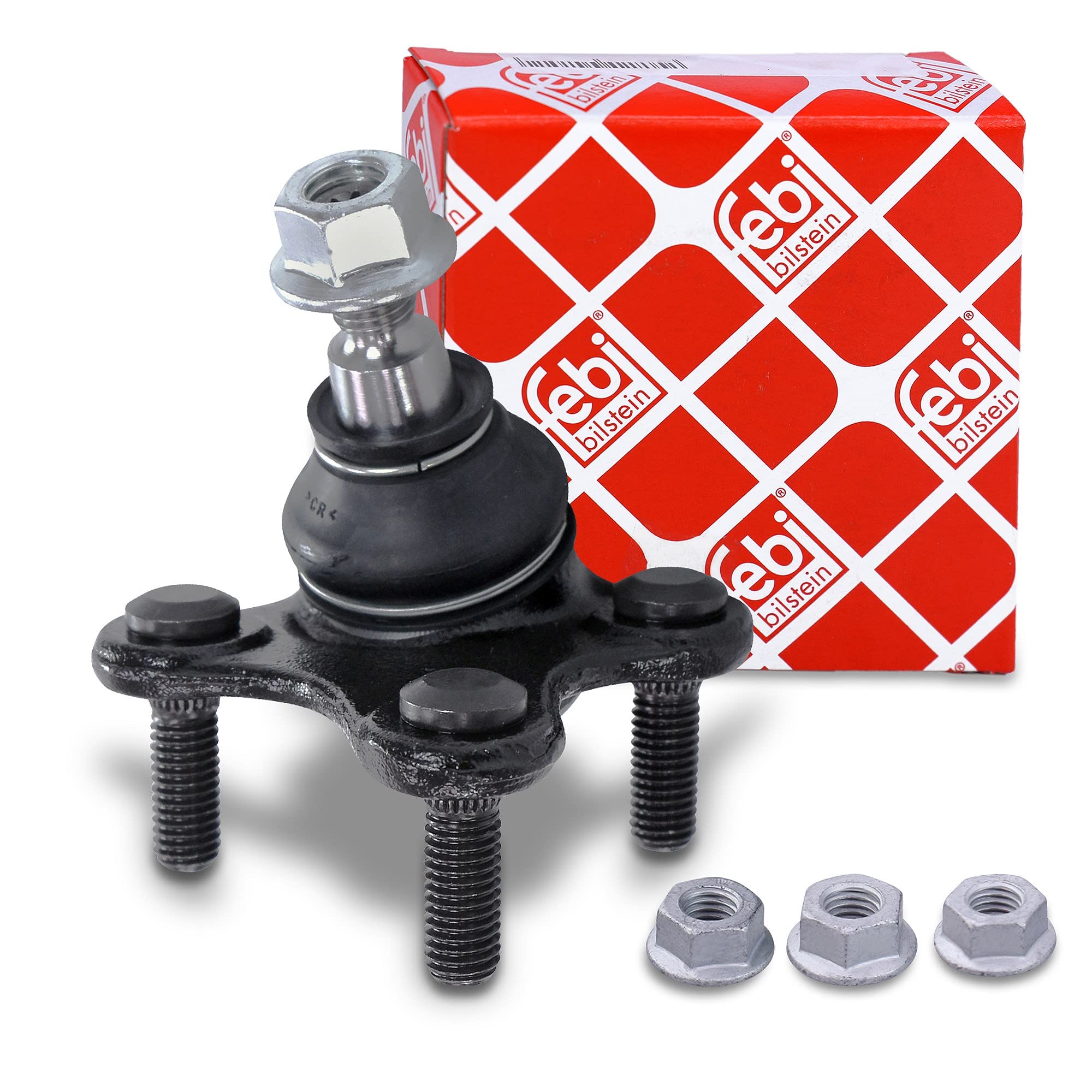 febi bilstein 36735 Traggelenk mit Sicherungsmuttern, 1 Stück
