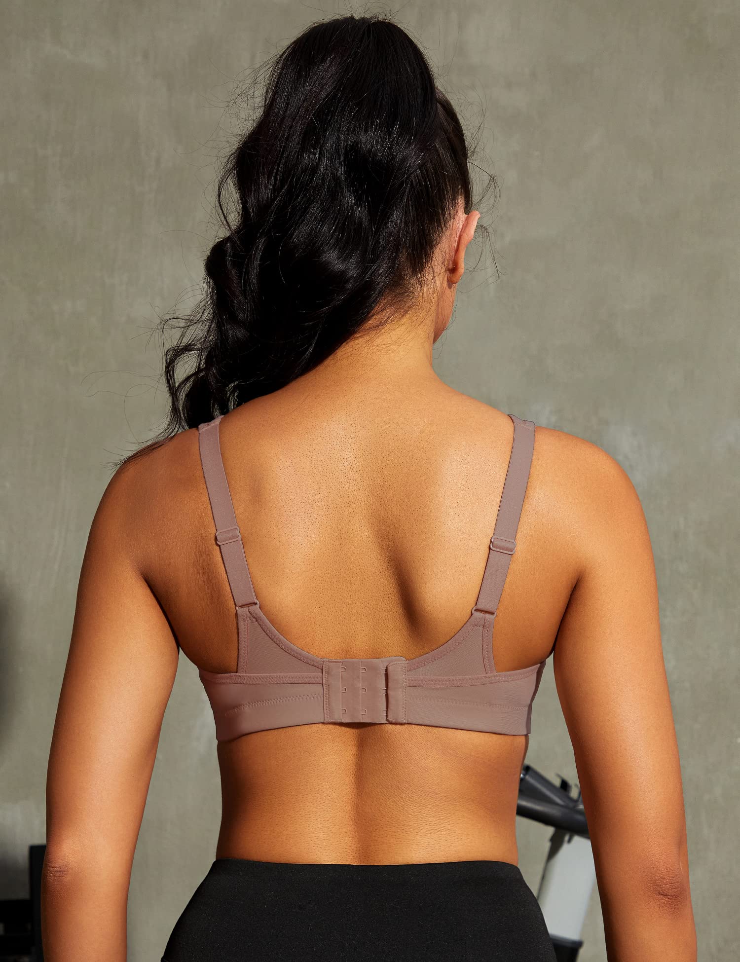 Wingslove Sujetador Deportivo de Fuerte Intensidad, sin Rebote, sin Aros, Soporte Completo para Mujer