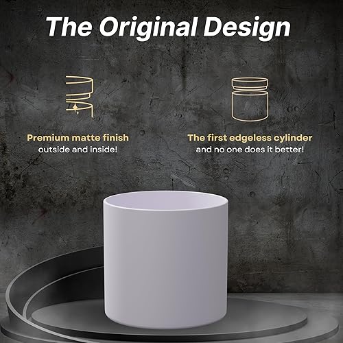 Miniatura 2 de True Candle Latas para hacer velas  Paquete de 12 recipientes de vela negros de 16 onzas a granel  Latas vacías con tapas para velas  Tarros de