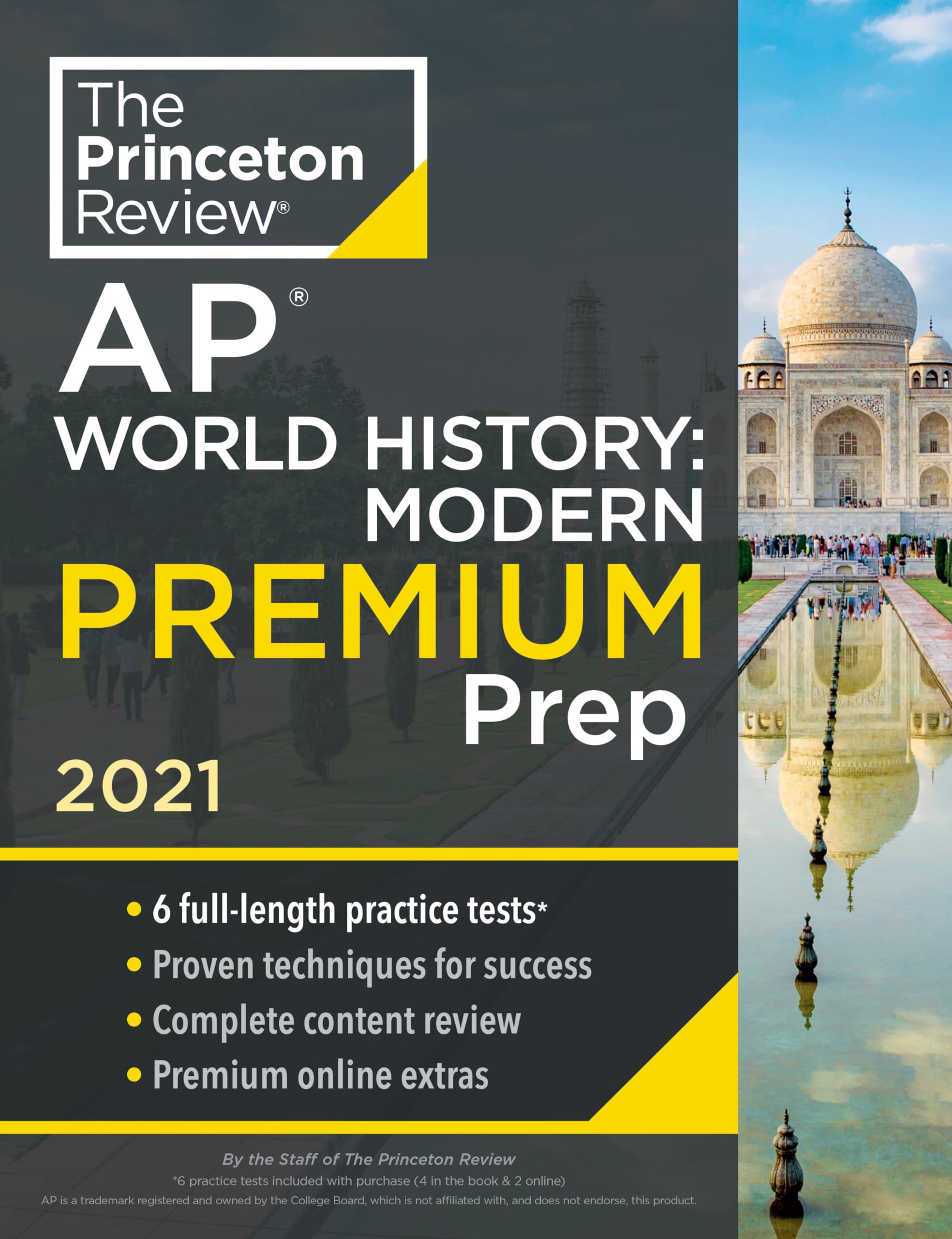 Princeton Review Publishing Corporation AP World History: Modern Premium Prep, 2021