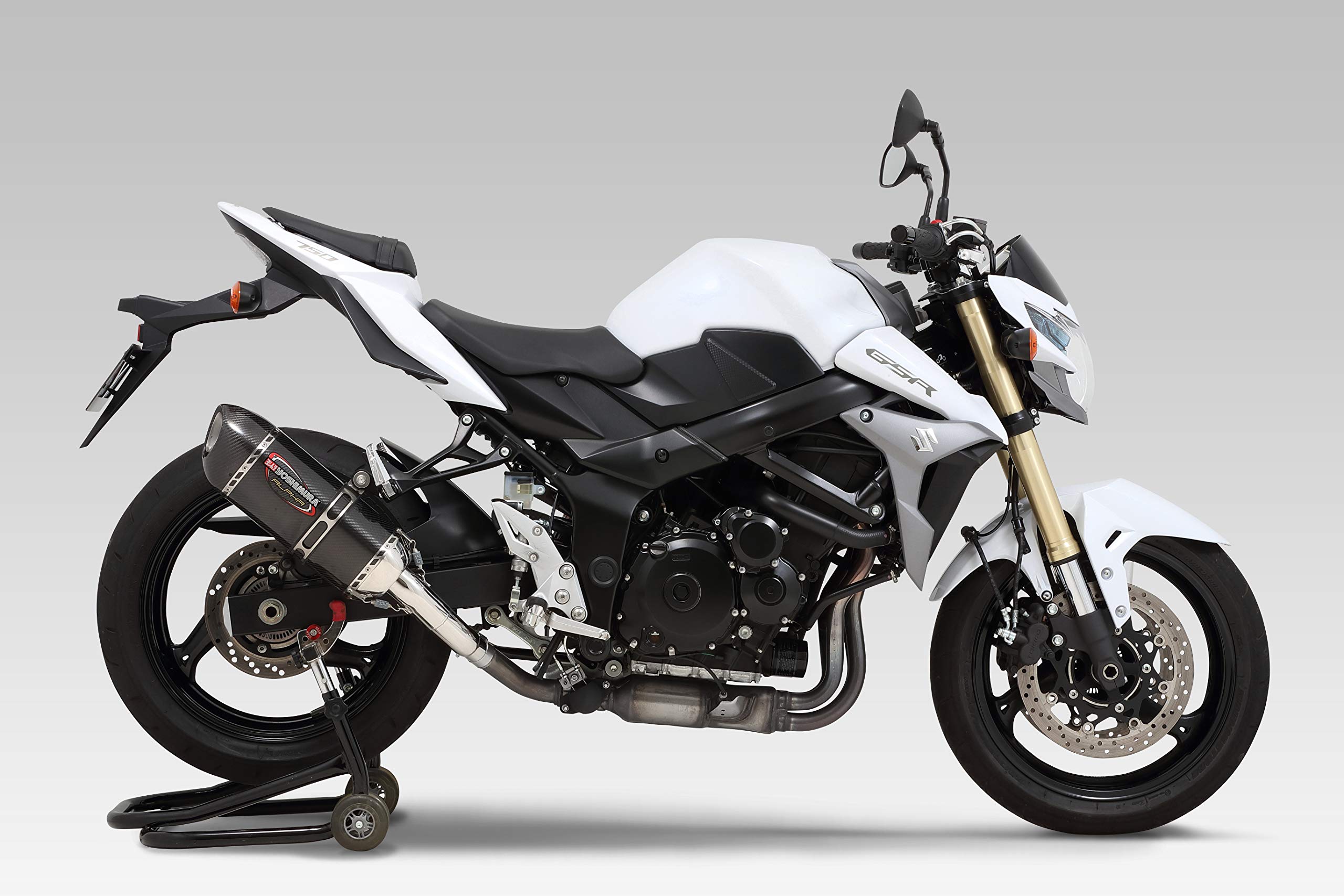 ヨシムラ スリップオンALPHAマフラー GSX- S750 C533F Amazon.co.jp: ヨシムラ スリップオン GSX-S750(17) GSR750 (13