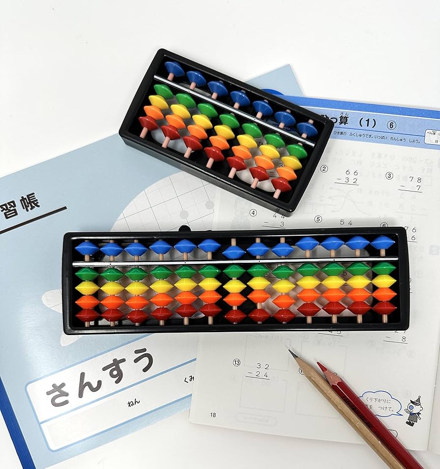 voil a社　木製カラフルそろばん S 621 ボイラ VOILA 知育玩具 木のおもちゃ 100玉そろばん 3歳から対応