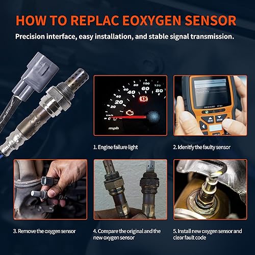 Miniatura 7 de HiSport Sensor de oxígeno O2 calentado 350-34258 compatible con Pontiac Vibe 2003, 2004, 2005, 2006, Toyota Corolla 2003-2004 Matrix 2003-2006